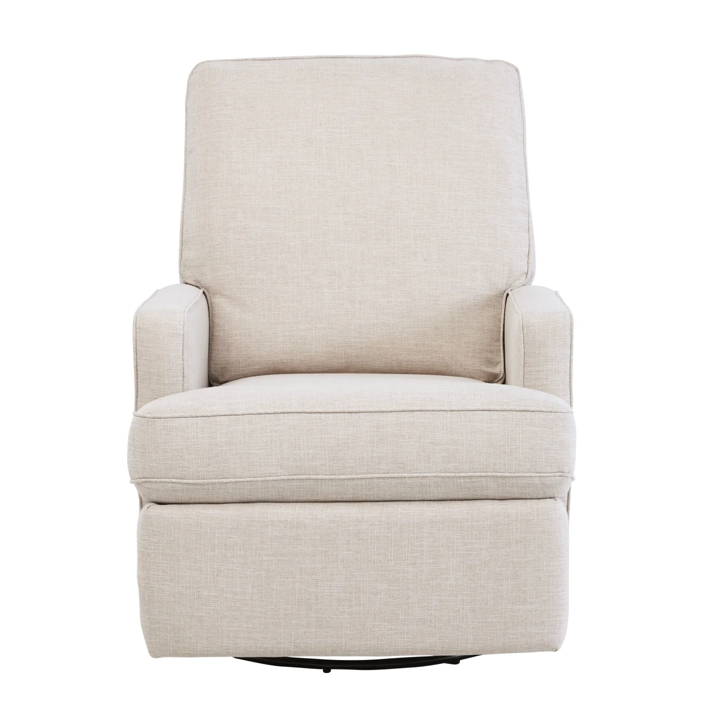 Quinn Recliner Glider Nursery Chair in Eggshell - Image 11