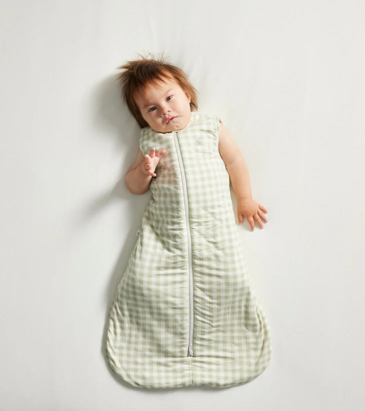 Sleeping Bag in Gumleaf Gingham | 1.0 TOG - Image 3