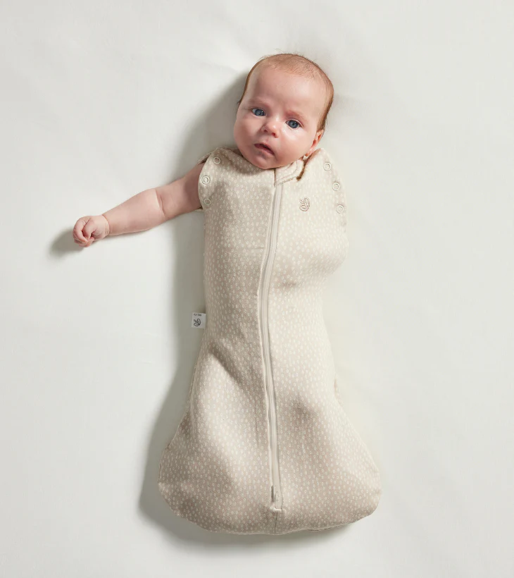 Swaddle Sleeping Bag in Oat Little Pod | 0.5 TOG - Image 8