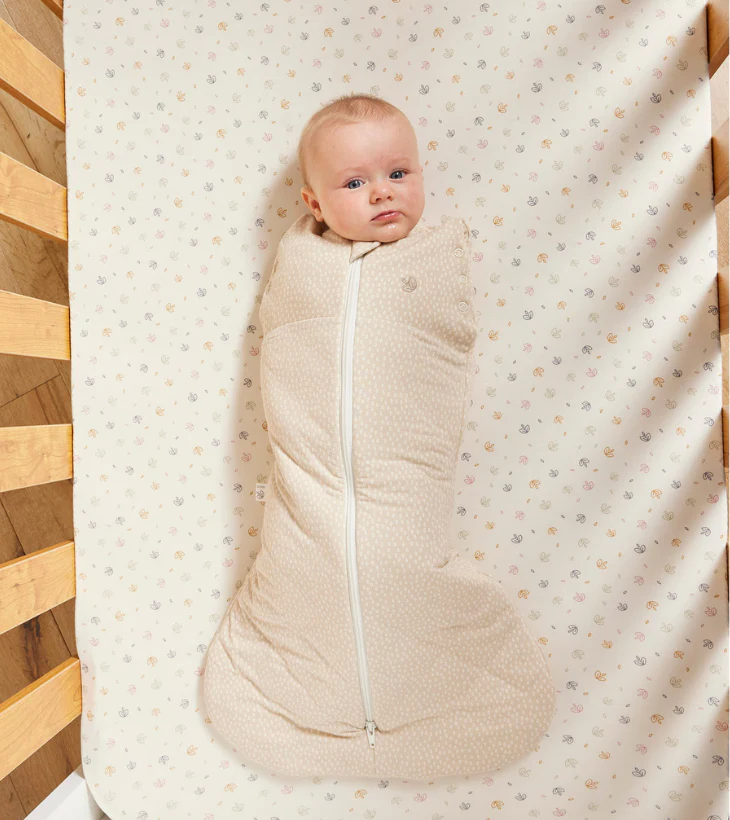 Swaddle Sleeping Bag in Oat Little Pod | 2.5 TOG - Image 3