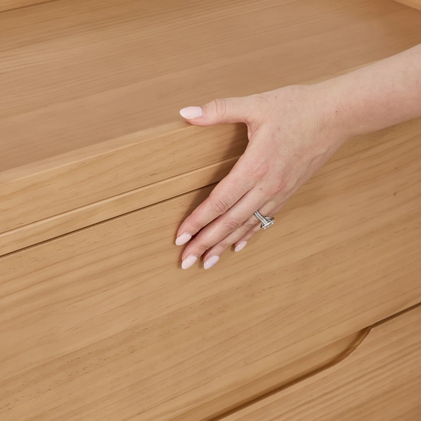 Theo Sustainable Timber Chest & Changer in Natural - Image 6