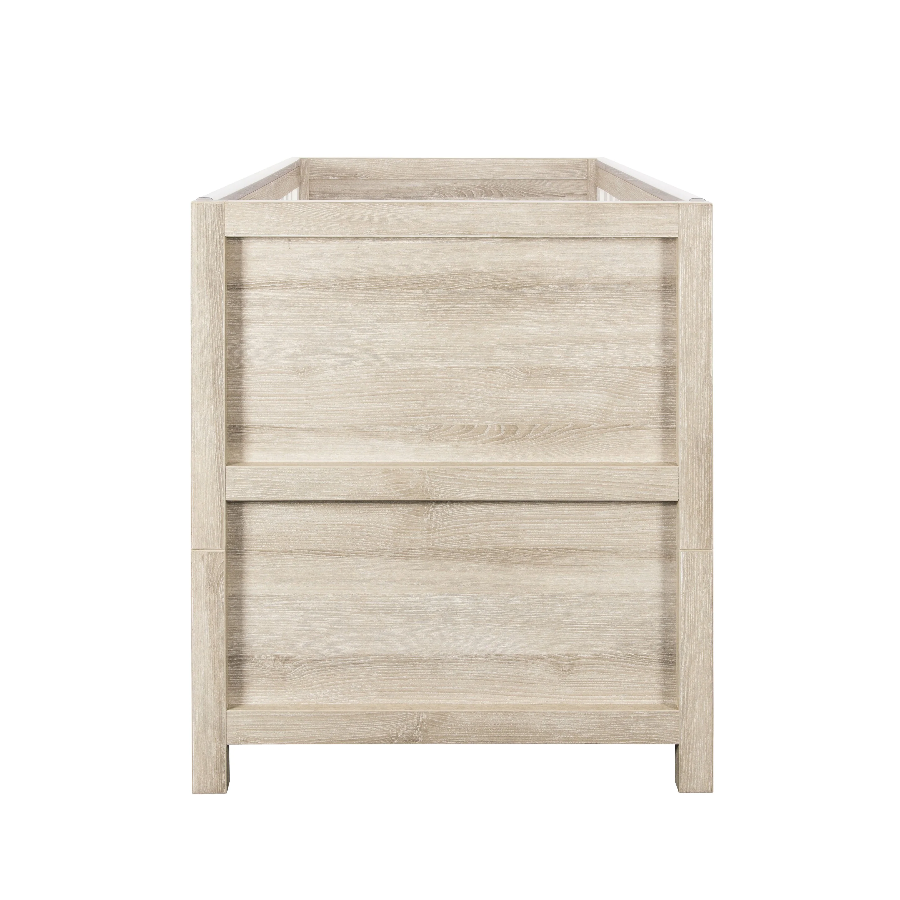 Tutti Bambini Modena 3 in 1 Cot bed in White/Oak - Image 13