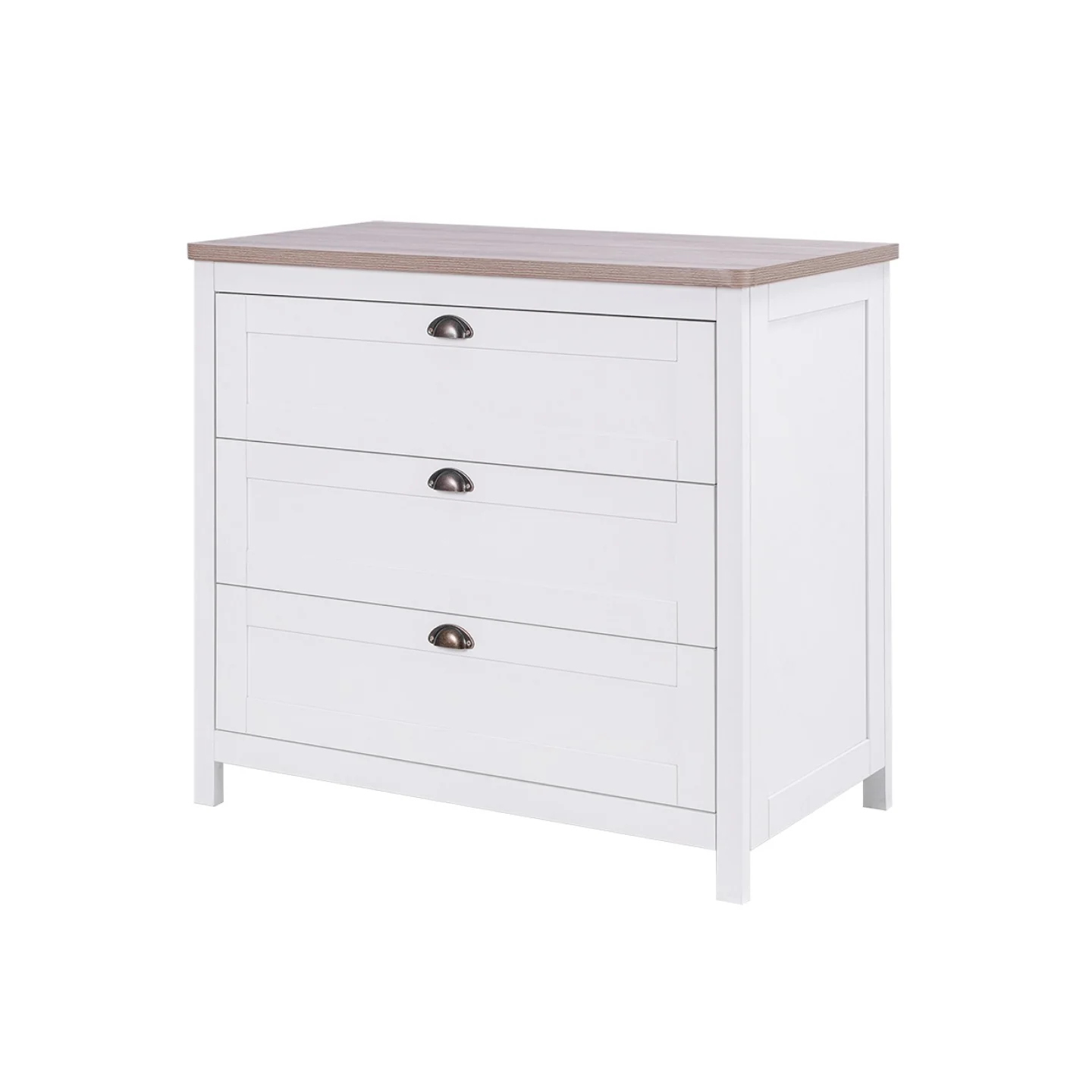 Verona Chest and Changer in Oak White - Image 7
