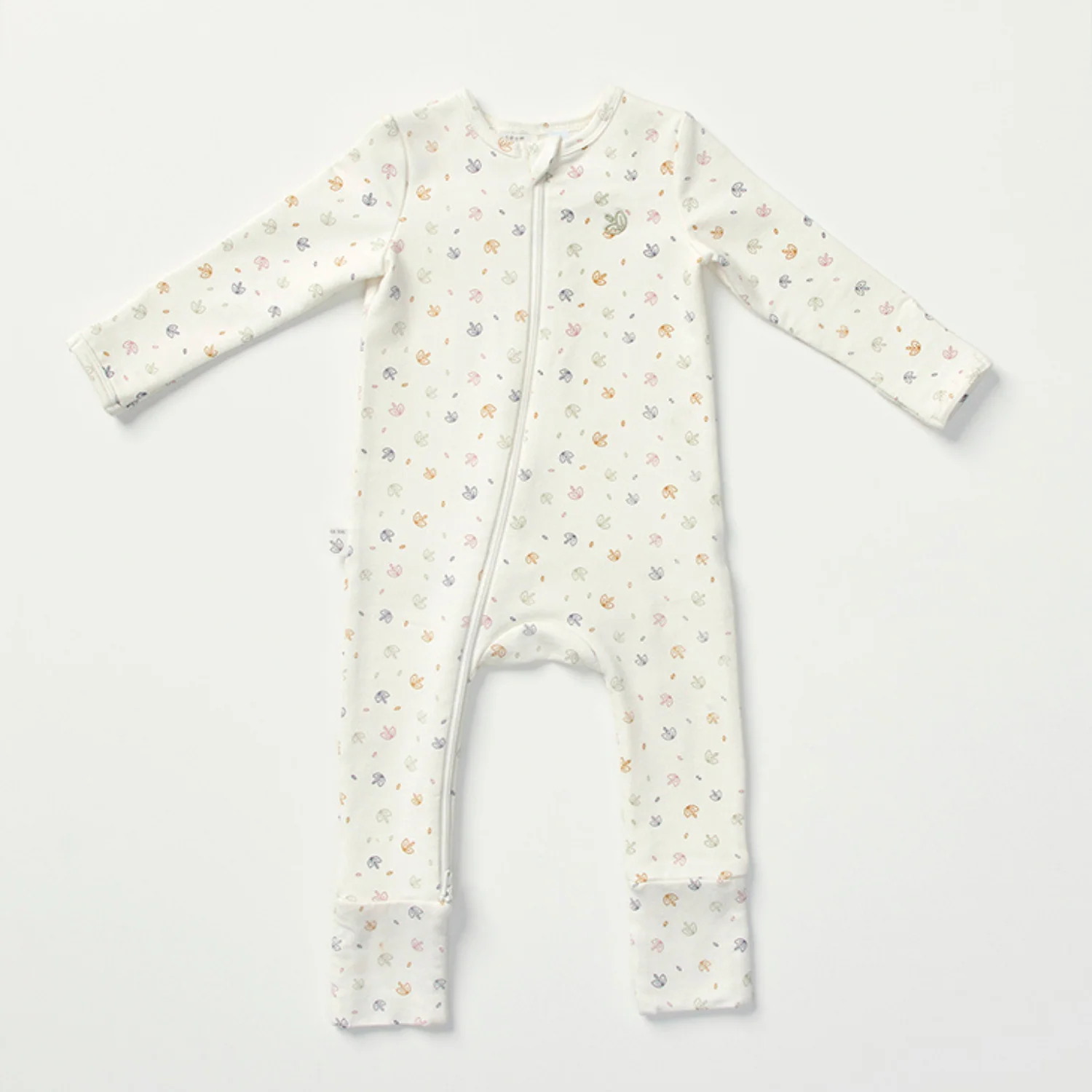 Warm Zippee Baby Romper in Rainbow Dreaming - Image 5