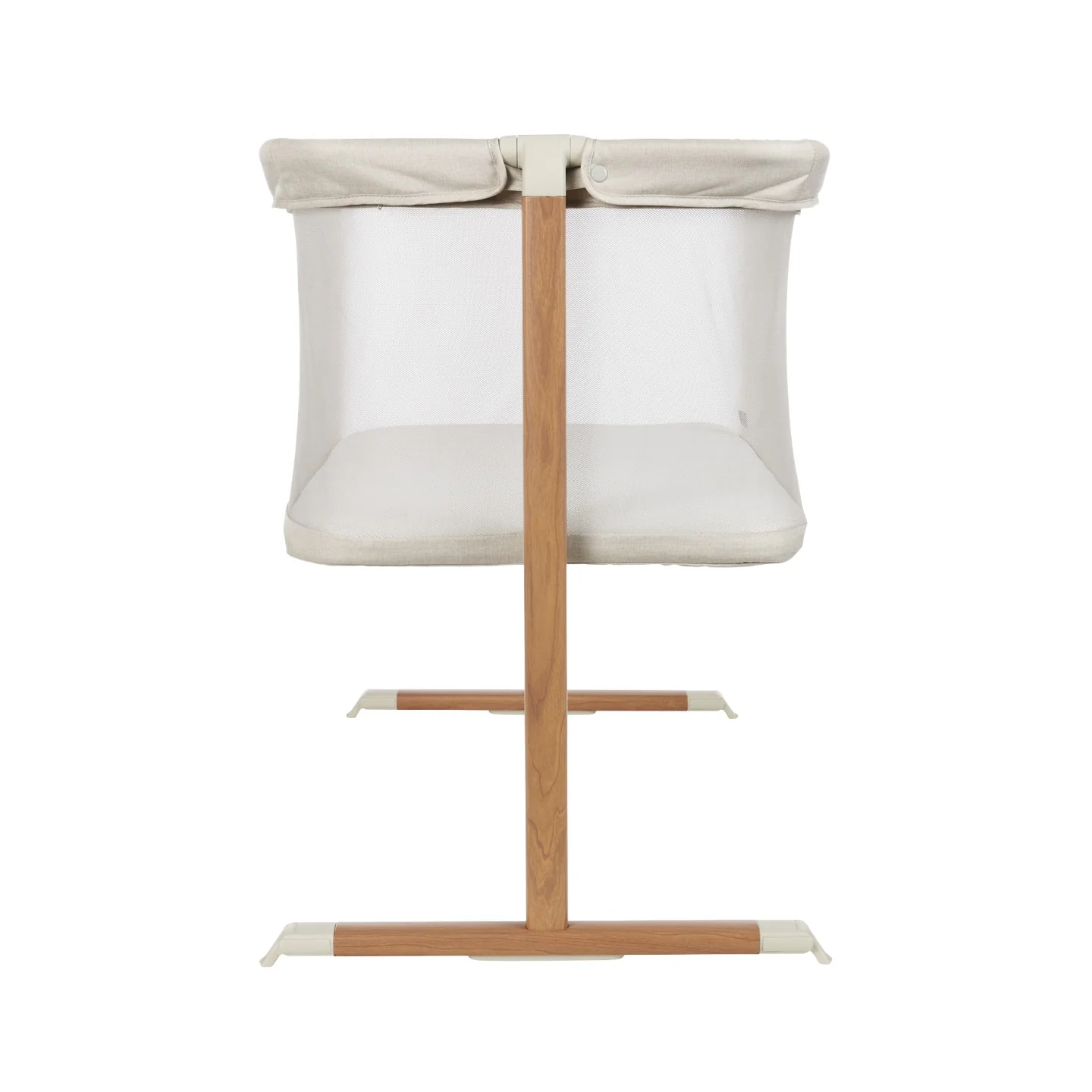 Zizee Bassinet in Scandi Walnut and Ecru - Image 10